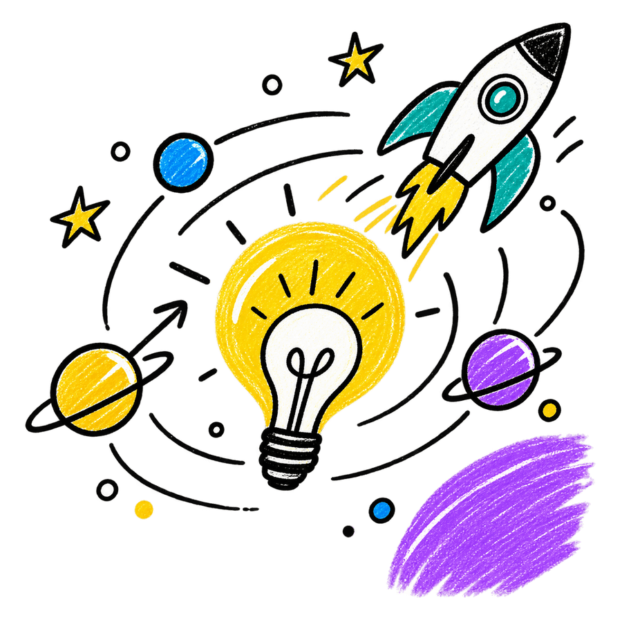 People, each with an idea
